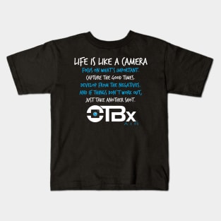 Life is Like a Camera Kids T-Shirt